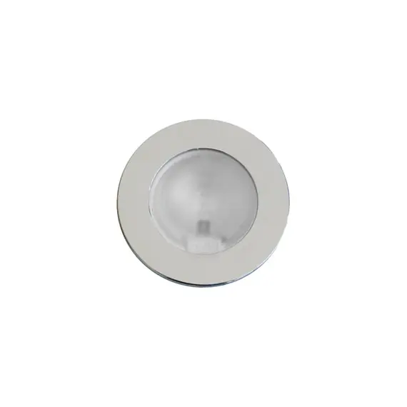 Projecteur halogène en laiton chromé 10W 12V