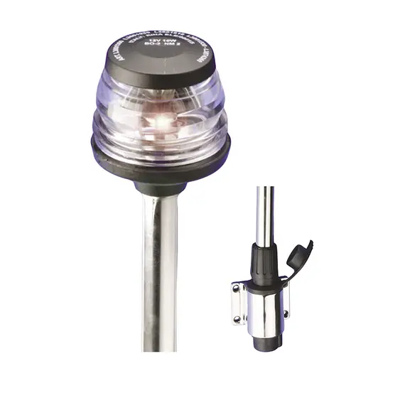 Wall mounting 360 degrees anchor light - Black case