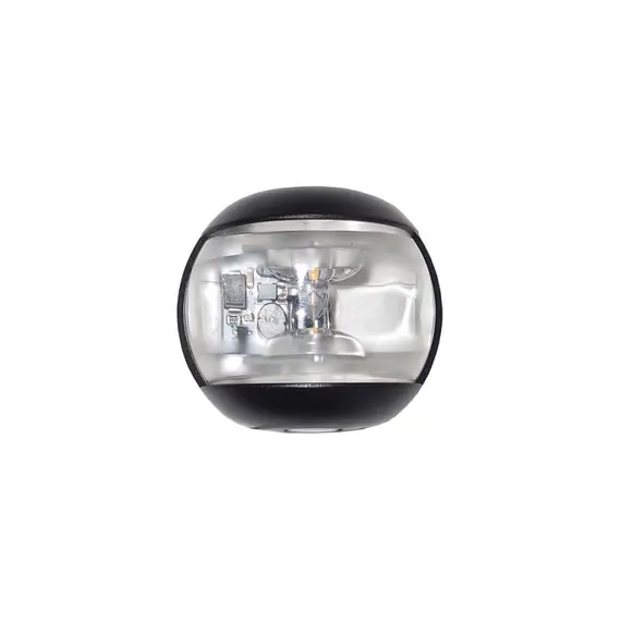Lumière de navigation principale blanche de la série Delfi - Boîtier noir