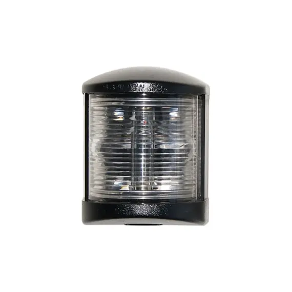 White masterhead navigation light Zeus series - Black case