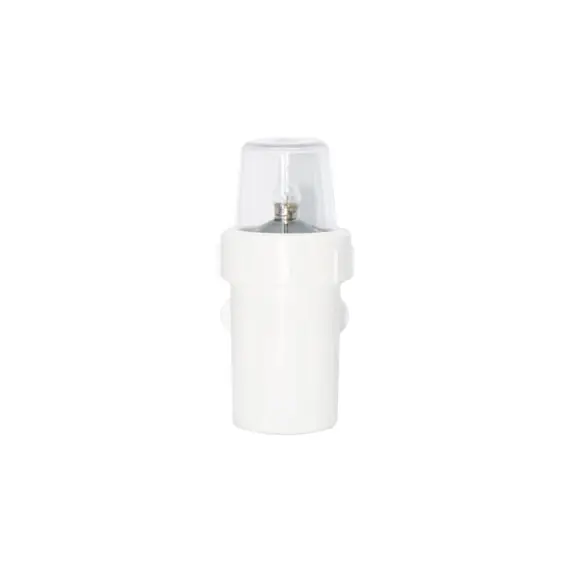 White masterhead navigation light