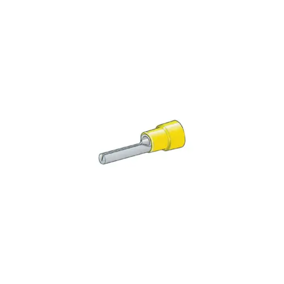 Yellow insulated ferrules