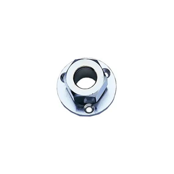 Сhromed brass Fairlead diameter 12mm - Base 38mm