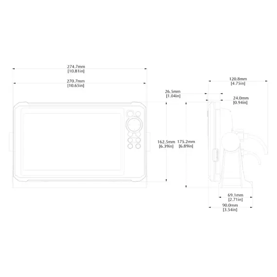 Eagle 9 with 50/200 HDI Transducer, 8 image Eagle 9 with 50/200 HDI Transducer, 8 image