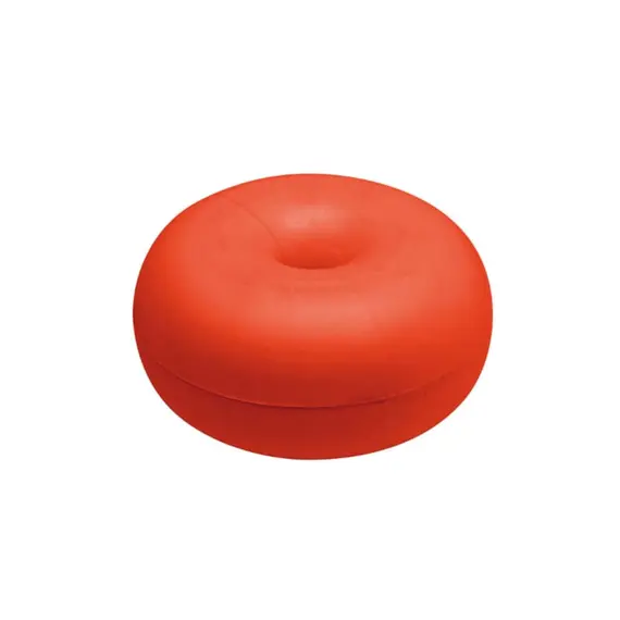 Flotteur avec trou traversant diamètre 17 cm - Orange
