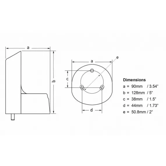 Hella Navigation LED Pro Series Lamp Holder - White, 3 image Hella Navigation LED Pro Series Lamp Holder - White, 3 image