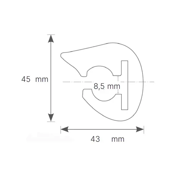 Profile L45 - White, 2 image