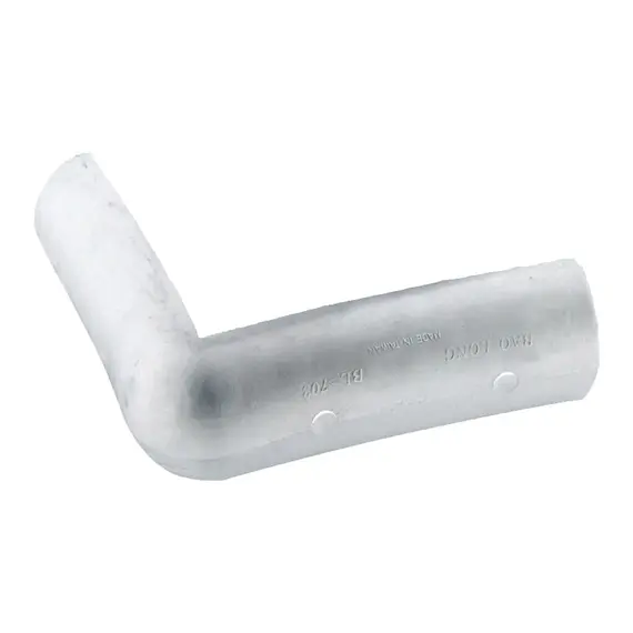 Blanc Pare-chocs angulaire - 280x120mm