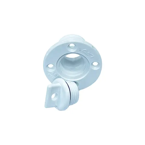 Prise de vidange blanche - 16,5-43mm, Couleur: White