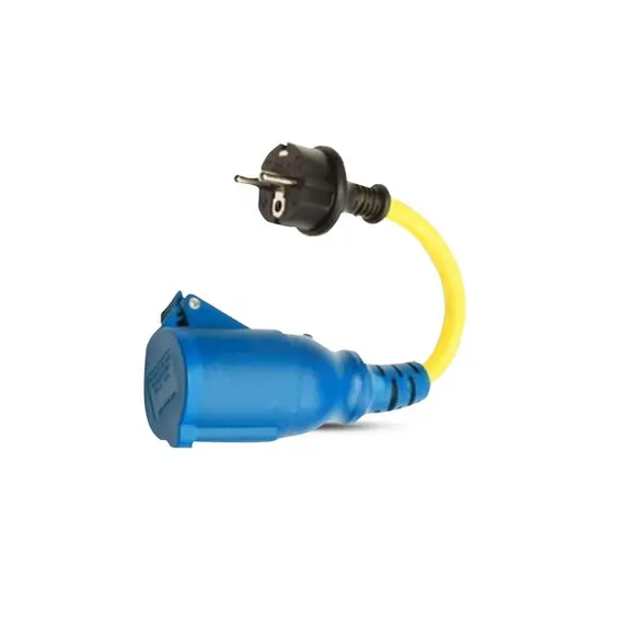 Adapter Cord 16A/250V-Schuko plug/CEE Coupling