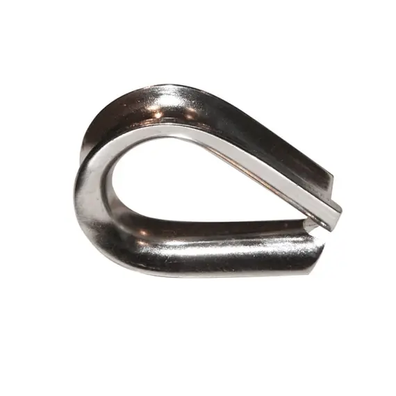 AISI 316 Thimbles - diameter 16mm, For rope diameter, mm: 16