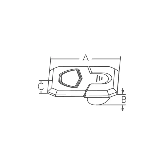 Anti-vibration Square Handle, Model: Square, 2 image Anti-vibration Square Handle, Model: Square, 2 image