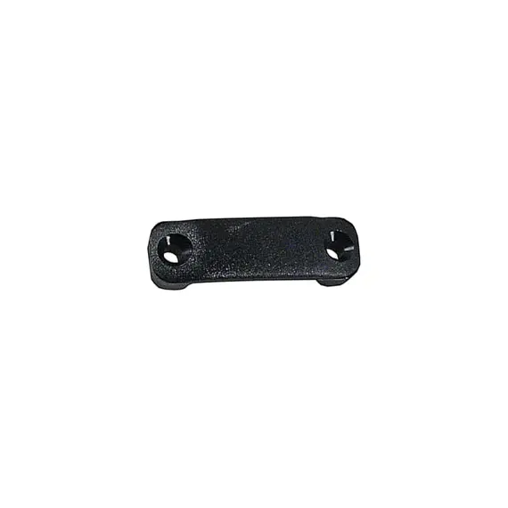 Œillet de laçage en plastique noir - 40mm, Couleur: Black, Distance du centre, mm: 51