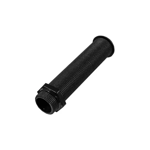 Black PVC Through-hull - 25x155mm, Color: Black