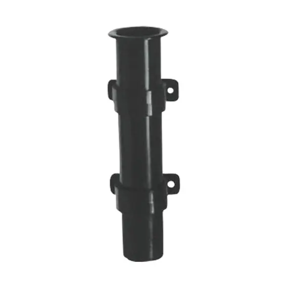 Support mural noir pour canne à pêche, diamètre 40mm., Couleur: Black