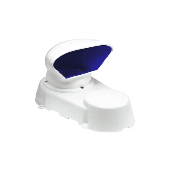 Prise d'air Blue Dorade - 335x205mm, Couleur: Blue