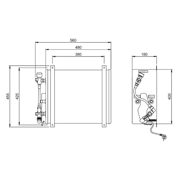 Chaudière Inox Isotemp BASIC - 16L, 2 image Chaudière Inox Isotemp BASIC - 16L, 2 image