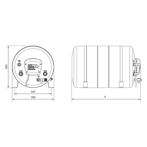 Chaudière Isotemp SPA - 40L, Capacité, L: 40, 2 image Chaudière Isotemp SPA - 40L, Capacité, L: 40, 2 image