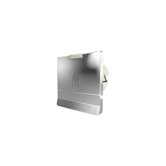 Niche carrée chromée pour douche, Couleur: Chrome
