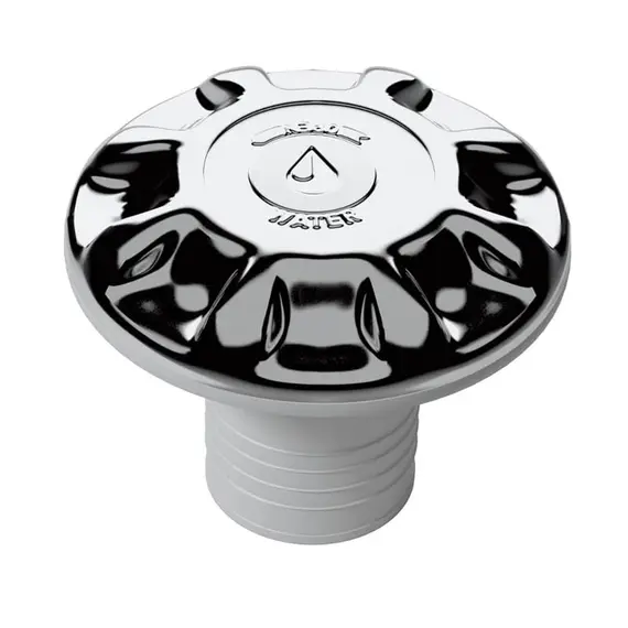 Remplissage de pont d'eau chromé - diamètre 38mm, Modèle: Water, Pour le diamètre du tuyau, mm: 38