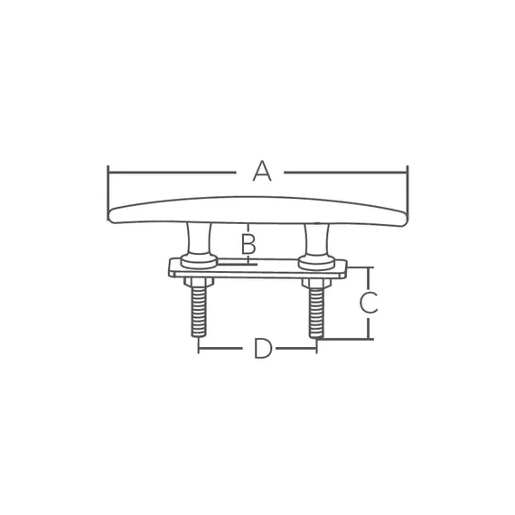 Cleat - 254mm
Cleat - 254mm, Longueur, mm: 254, 2 image Cleat - 254mm
Cleat - 254mm, Longueur, mm: 254, 2 image
