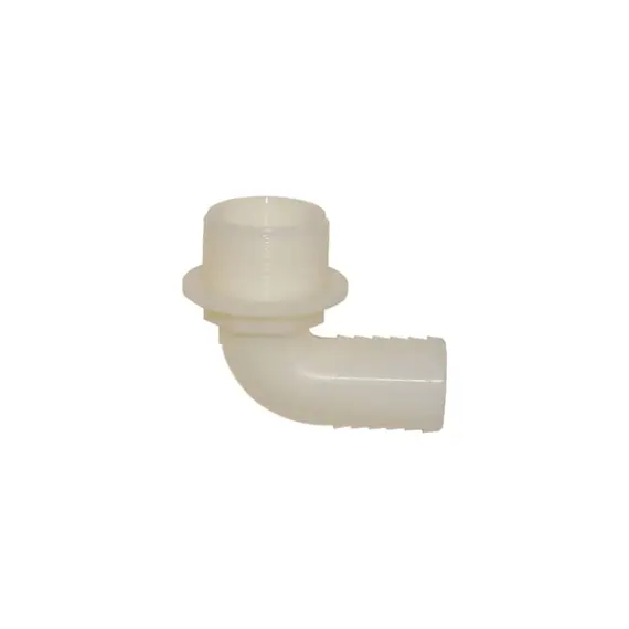 Connecteur de tuyau en PVC courbé - 11/4, Fil de discussion: 1”1/4