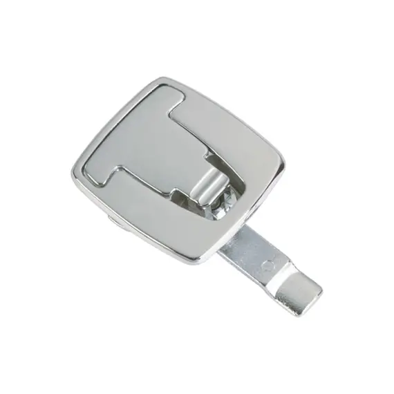 Verrou de trappe à encastrer sans clé - 53x60mm, Modèle: Without key
