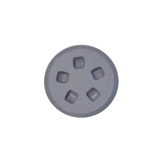 Trappe d'inspection grise de diamètre 210mm, Couleur: Grey, Diamètre extérieur, mm: 210