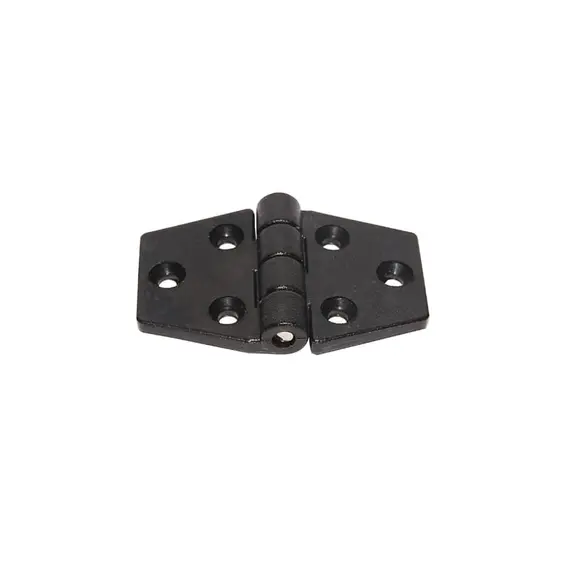 Hinge in Black Nylon - 63x40mm, Dimensions, mm: 63x40