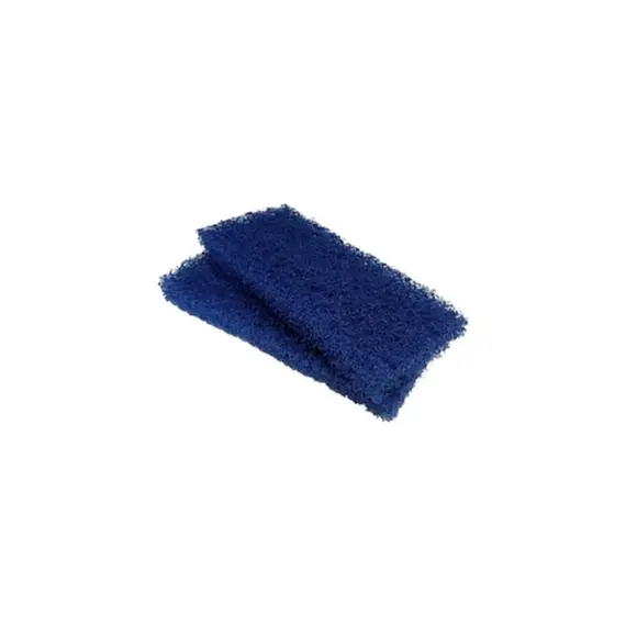 Tampon à récurer à abrasion moyenne - bleu, Modèle: Medium