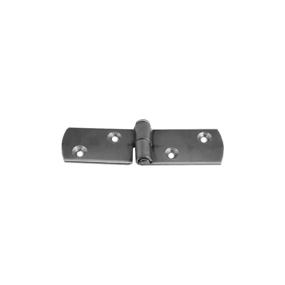 Mirror Polished S.S. Hinge - 75x20mm, Dimensions, mm: 75x20