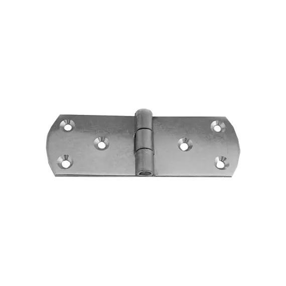 Mirror Polished S.S. Hinge - 85x30mm, Dimensions, mm: 85x30