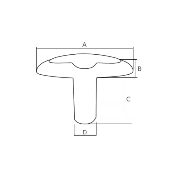 Poussez Mini Taquet - 89mm, 3 image