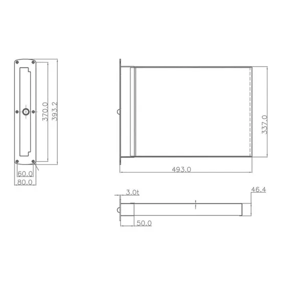 Échelle encastrée - 4 marches, Longueur, mm: 1145, 4 image Échelle encastrée - 4 marches, Longueur, mm: 1145, 4 image