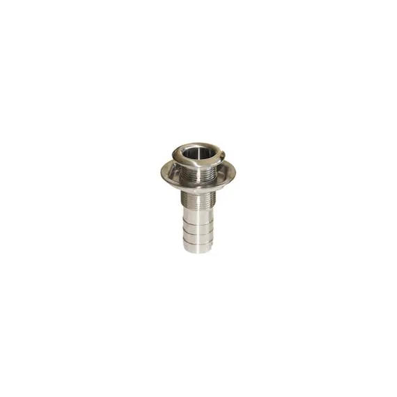 Stainless Steel Through-hull - Ø19mm, For hose diameter, mm: 19