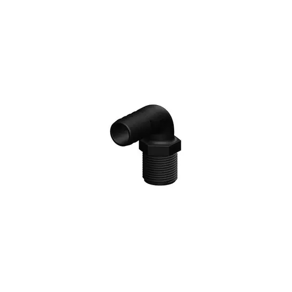 Support de tuyau fileté à 90 degrés - 1 - 25mm, Pour le diamètre du tuyau, mm: 25, Fil de discussion: M1"