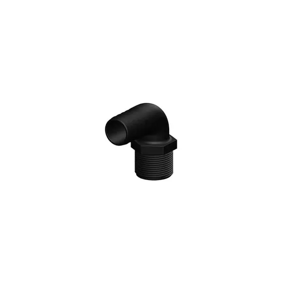 Support de tuyau fileté à 90 degrés - 11/4 - 32mm, Pour le diamètre du tuyau, mm: 32, Fil de discussion: M1"1/4