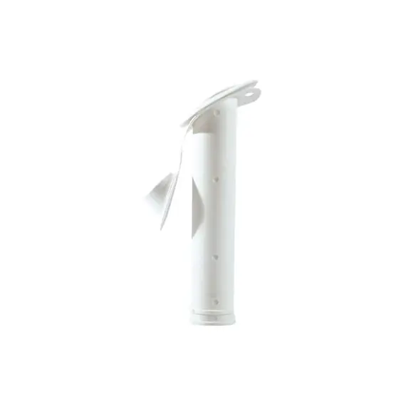 Support de canne à pêche encastré blanc, Couleur: White
