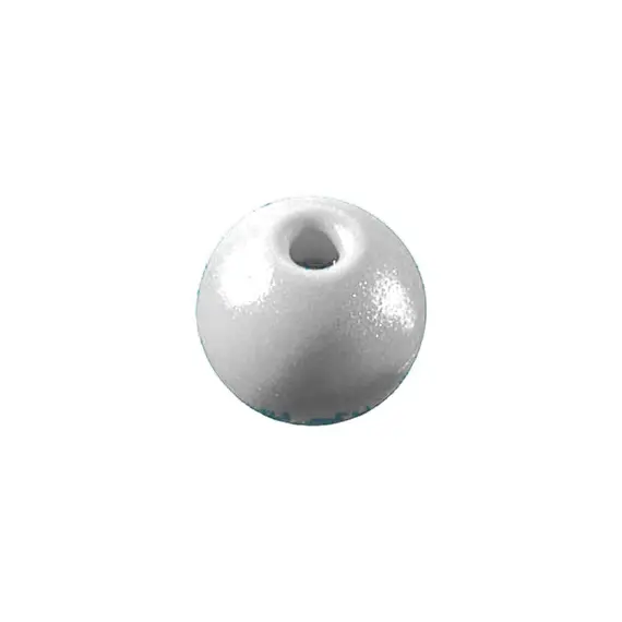 White Rope Stopper diameter 18mm, Color: White, Diameter, mm: 18