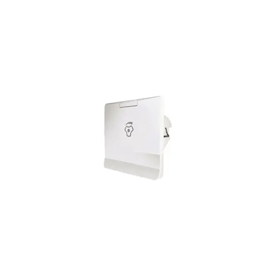 White Square Niche for Mixer, Color: White