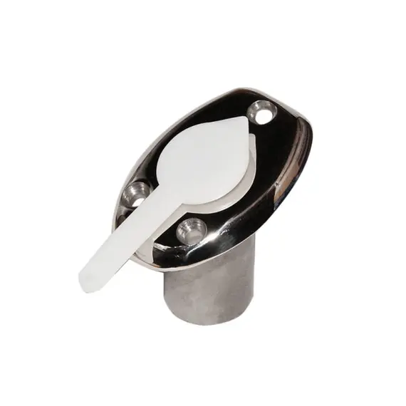 Flush Mount Flagpole Socket - 25mm, Diameter, mm: 25