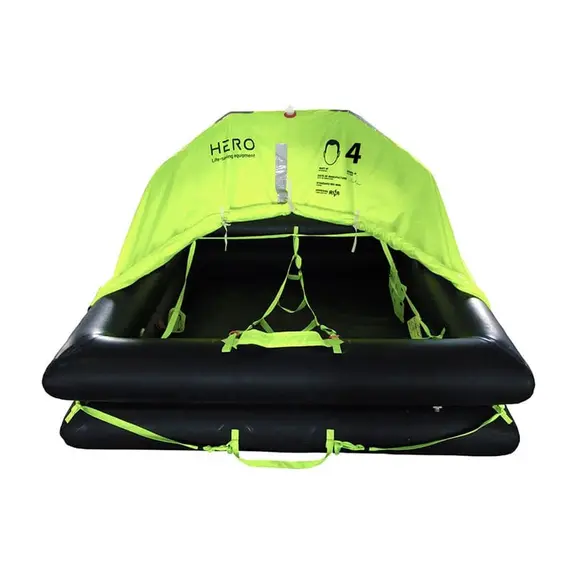 Hero Coastal Liferaft - 4P - Container, Persons: 4, Package: Container