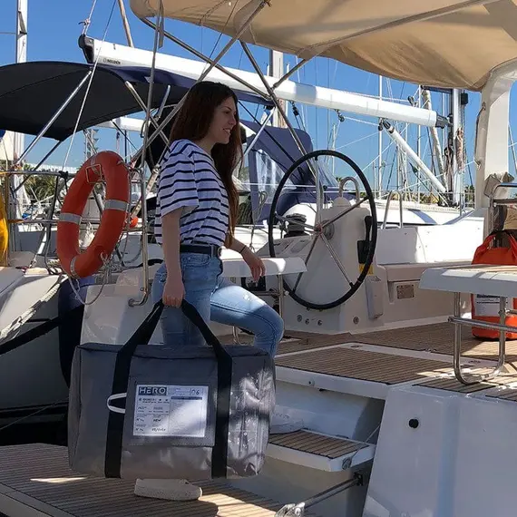 Hero Coastal Liferaft - 8P - Valise, Persons: 8, Package: Bag, 4 image