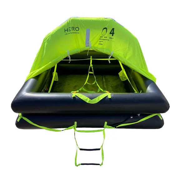 Hero Standard International Liferaft - 4P - Container, Persons: 4, Package: Container