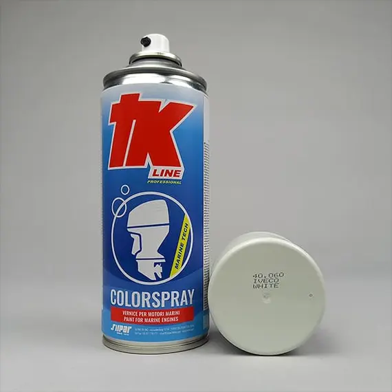 Marine Engine Spray Paint - Iveco White