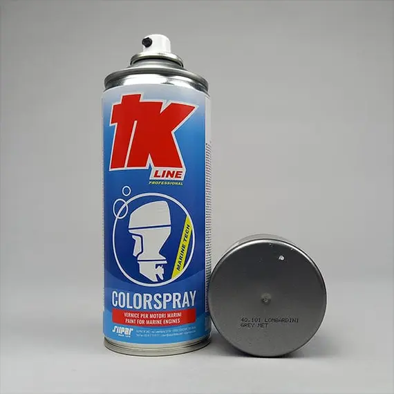 Marine Engine Spray Paint - Lombardini Grey Met