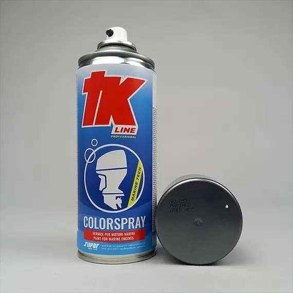 Marine Engine Spray Paint - Mariner Grey
