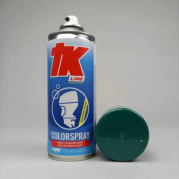 Peinture en aérosol pour moteur marin - Vert Volvo Penta