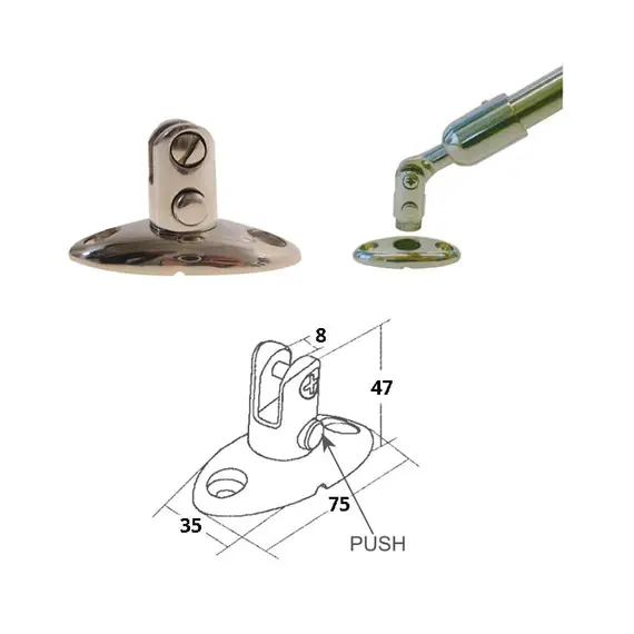 Removable Pin Joint, 2 image Removable Pin Joint, 2 image
