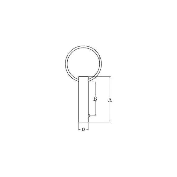 Removable Pin Ø5mm x 25mm, Diameter, mm: 5, Length, mm: 25, 2 image Removable Pin Ø5mm x 25mm, Diameter, mm: 5, Length, mm: 25, 2 image